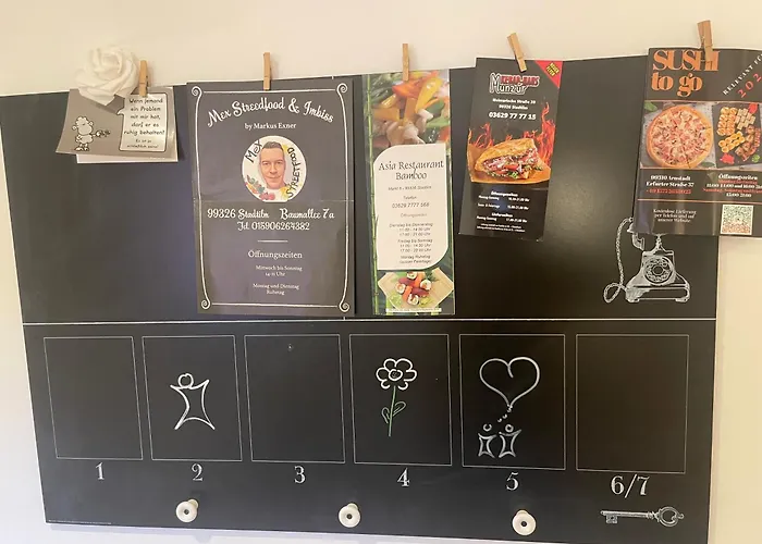 Dz Zimmer In Moderner Wohnung, Mit Wlan, Kueche, In Stadtilm